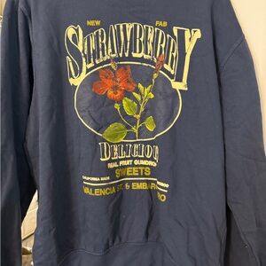 Urban Outfitters Blue Sweatshirt